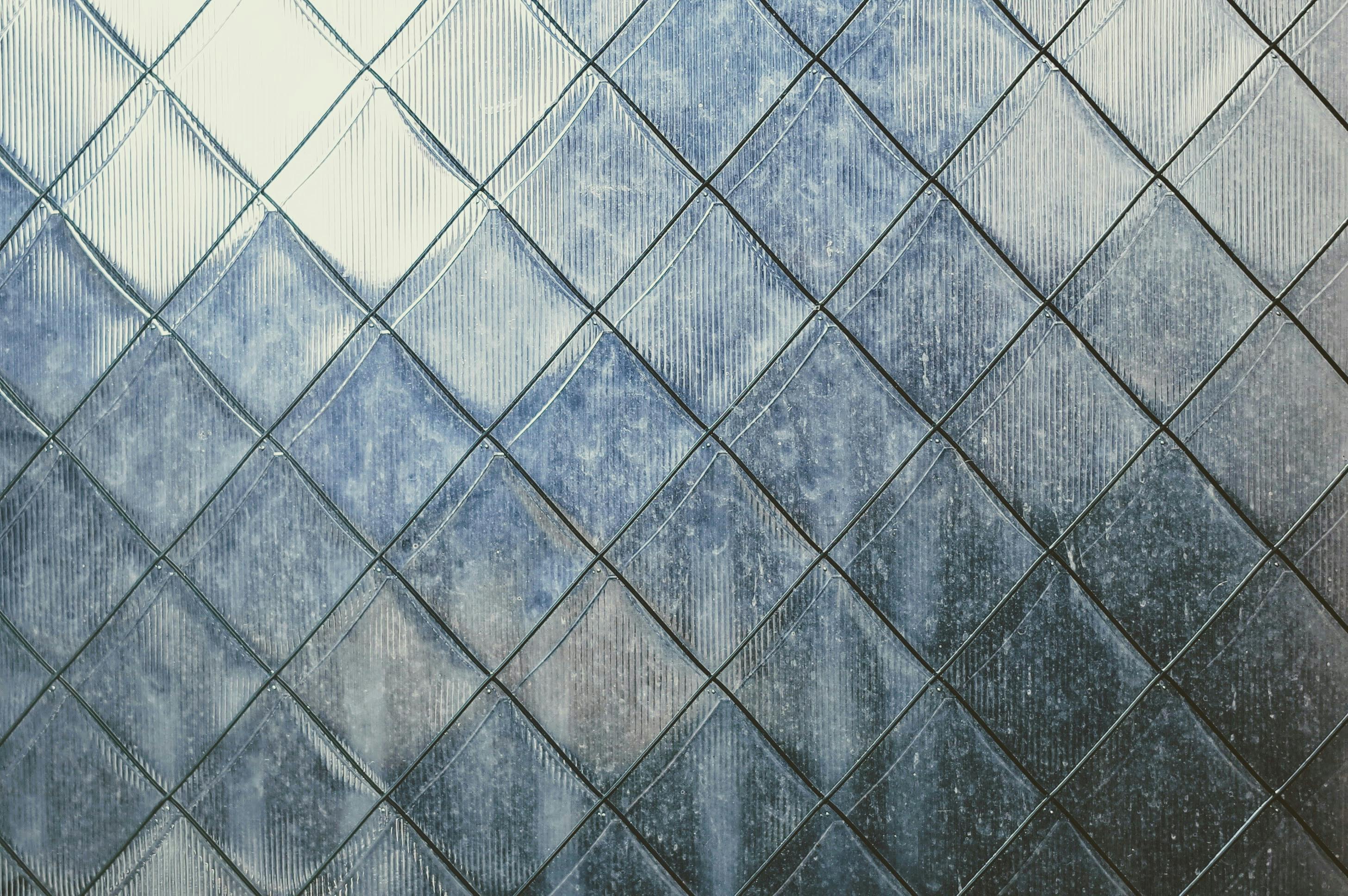 Reeded glass texture